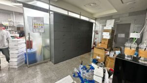고려대 연구실에 2300mm 철제장을 넣었습니다 | 주문제작 가구