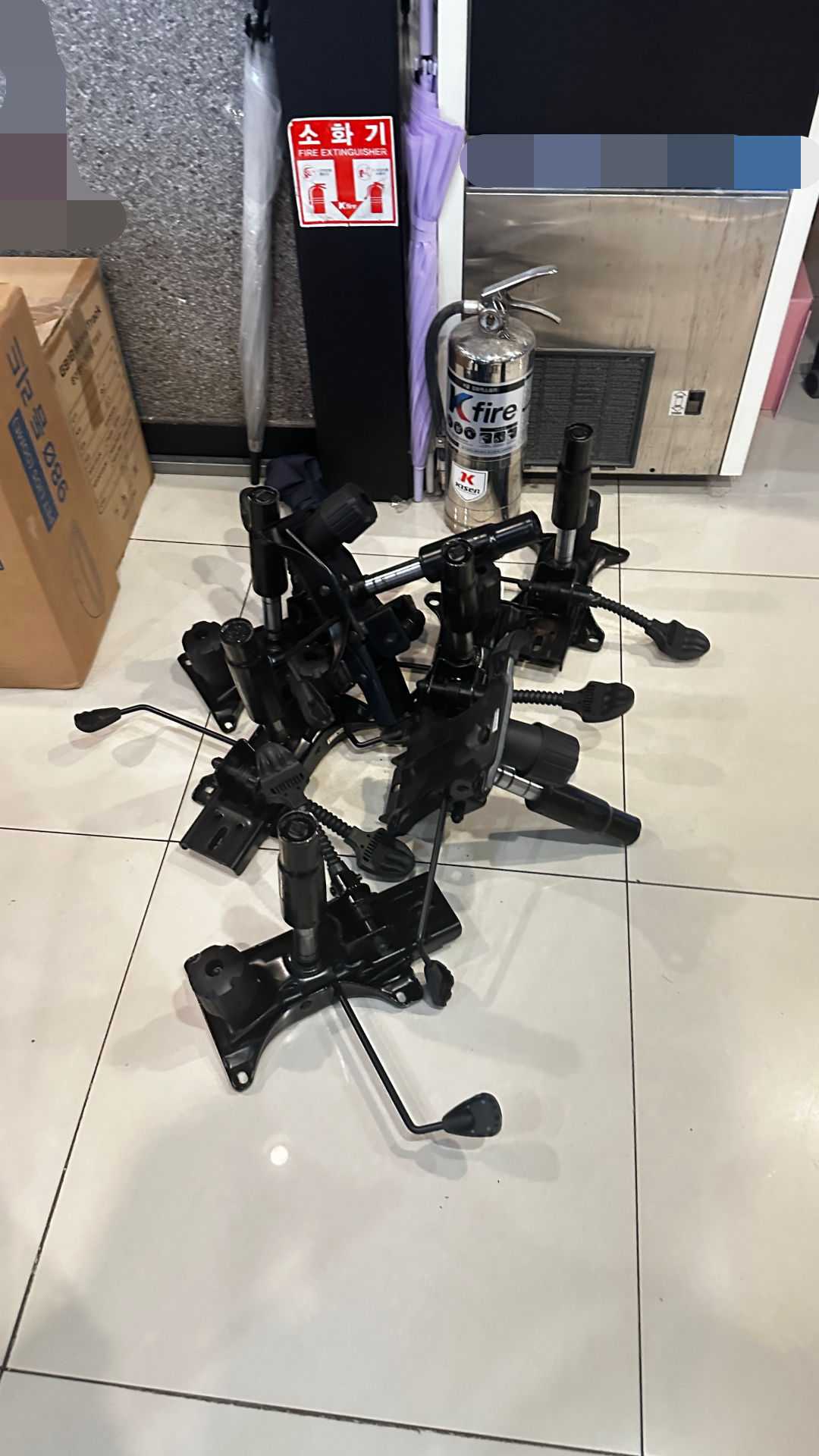 1구역 럭킹 교체 완료